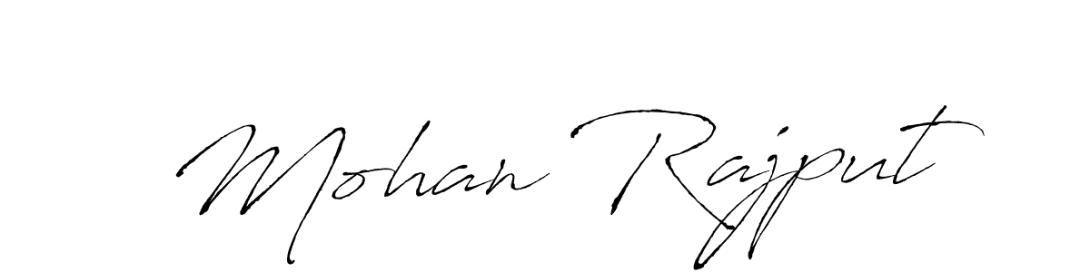 Also You can easily find your signature by using the search form. We will create Mohan Rajput name handwritten signature images for you free of cost using Antro_Vectra sign style. Mohan Rajput signature style 6 images and pictures png