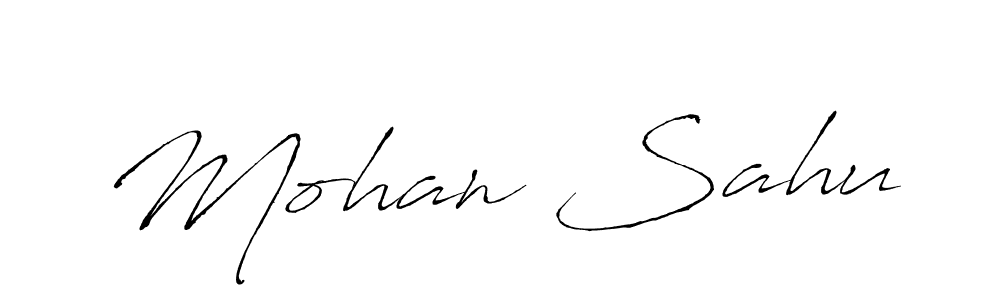 Also You can easily find your signature by using the search form. We will create Mohan Sahu name handwritten signature images for you free of cost using Antro_Vectra sign style. Mohan Sahu signature style 6 images and pictures png