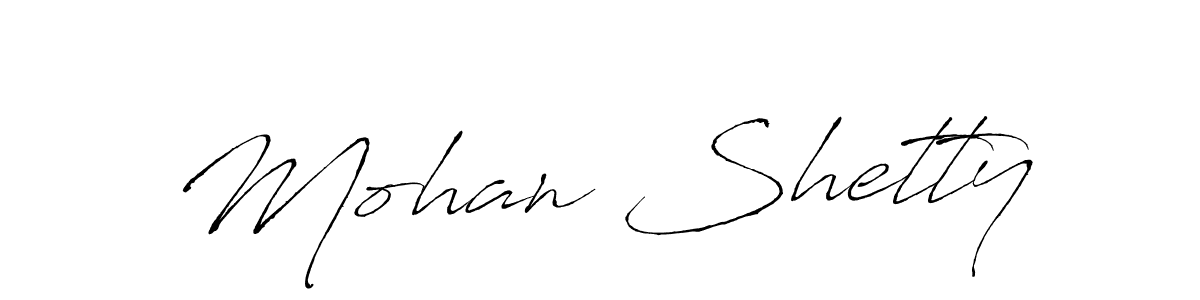 Also You can easily find your signature by using the search form. We will create Mohan Shetty name handwritten signature images for you free of cost using Antro_Vectra sign style. Mohan Shetty signature style 6 images and pictures png