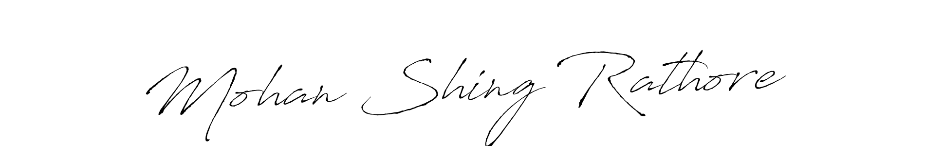 Use a signature maker to create a handwritten signature online. With this signature software, you can design (Antro_Vectra) your own signature for name Mohan Shing Rathore. Mohan Shing Rathore signature style 6 images and pictures png