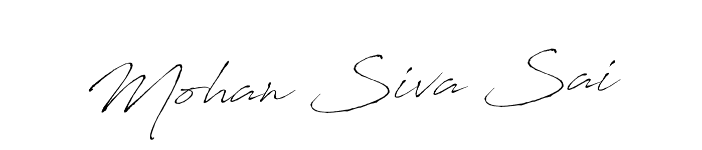 It looks lik you need a new signature style for name Mohan Siva Sai. Design unique handwritten (Antro_Vectra) signature with our free signature maker in just a few clicks. Mohan Siva Sai signature style 6 images and pictures png