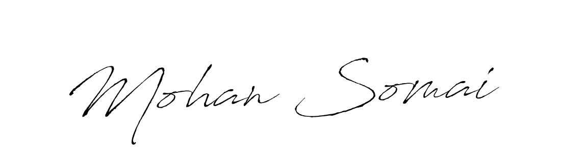 The best way (Antro_Vectra) to make a short signature is to pick only two or three words in your name. The name Mohan Somai include a total of six letters. For converting this name. Mohan Somai signature style 6 images and pictures png