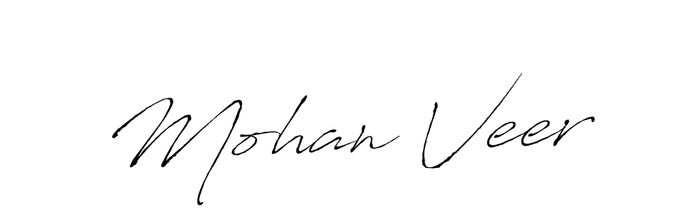 Make a beautiful signature design for name Mohan Veer. Use this online signature maker to create a handwritten signature for free. Mohan Veer signature style 6 images and pictures png