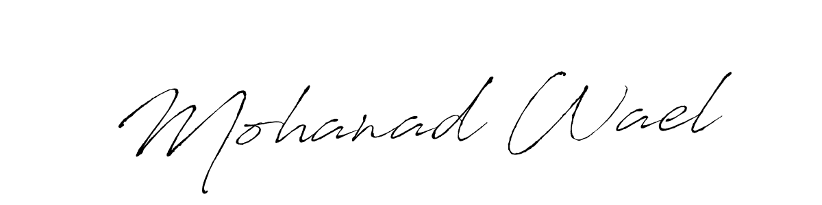 You should practise on your own different ways (Antro_Vectra) to write your name (Mohanad Wael) in signature. don't let someone else do it for you. Mohanad Wael signature style 6 images and pictures png