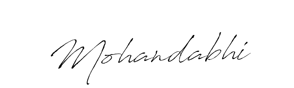 Once you've used our free online signature maker to create your best signature Antro_Vectra style, it's time to enjoy all of the benefits that Mohandabhi name signing documents. Mohandabhi signature style 6 images and pictures png