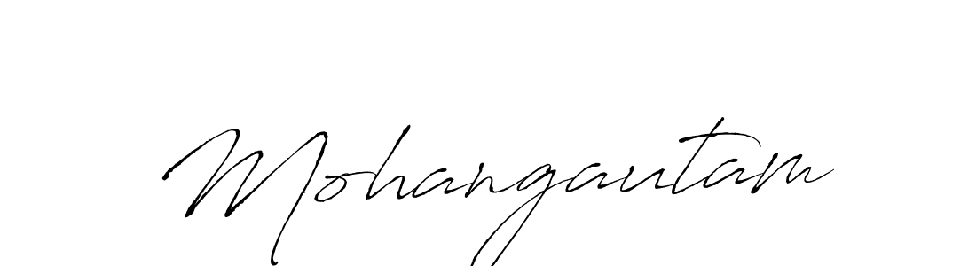 It looks lik you need a new signature style for name Mohangautam. Design unique handwritten (Antro_Vectra) signature with our free signature maker in just a few clicks. Mohangautam signature style 6 images and pictures png