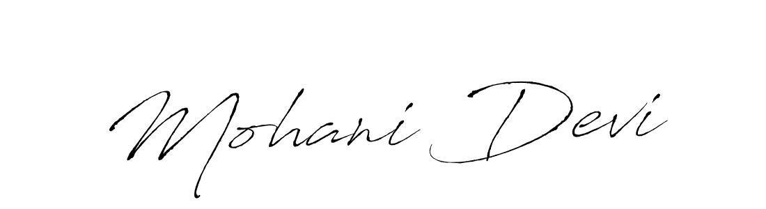 Similarly Antro_Vectra is the best handwritten signature design. Signature creator online .You can use it as an online autograph creator for name Mohani Devi. Mohani Devi signature style 6 images and pictures png