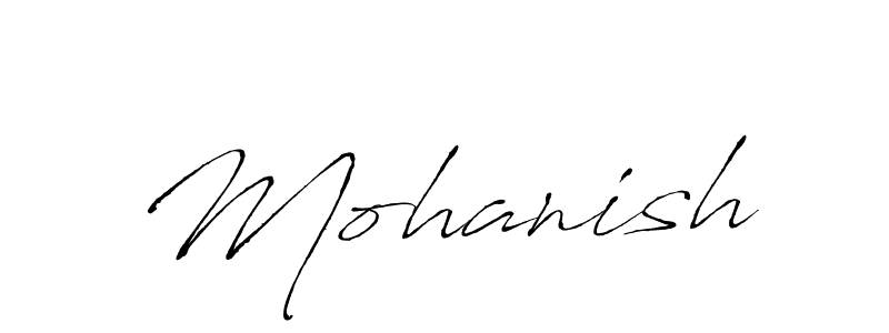 How to make Mohanish name signature. Use Antro_Vectra style for creating short signs online. This is the latest handwritten sign. Mohanish signature style 6 images and pictures png