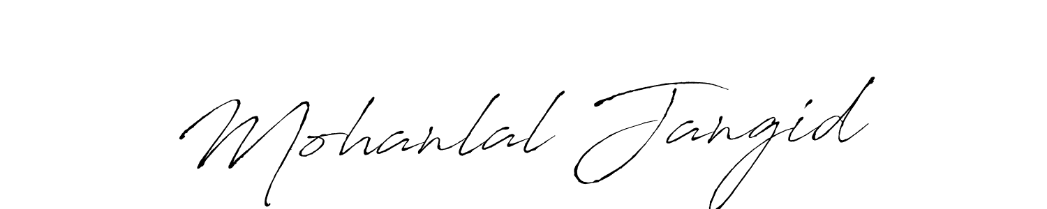 Make a beautiful signature design for name Mohanlal Jangid. Use this online signature maker to create a handwritten signature for free. Mohanlal Jangid signature style 6 images and pictures png