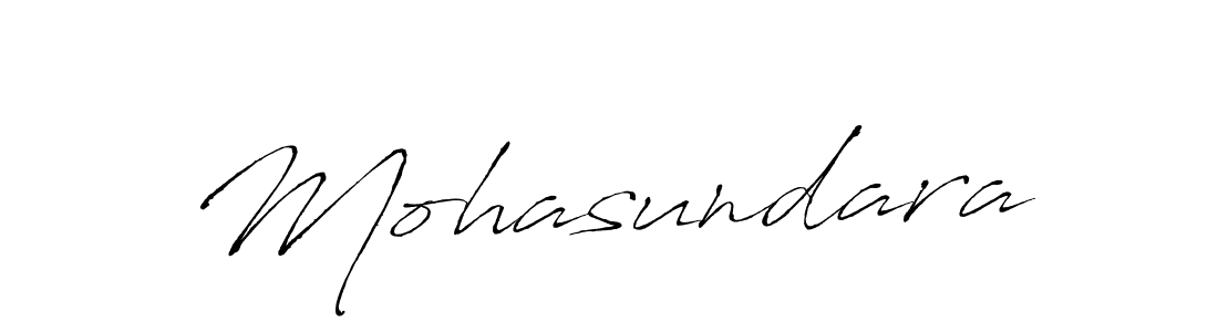 Mohasundara stylish signature style. Best Handwritten Sign (Antro_Vectra) for my name. Handwritten Signature Collection Ideas for my name Mohasundara. Mohasundara signature style 6 images and pictures png