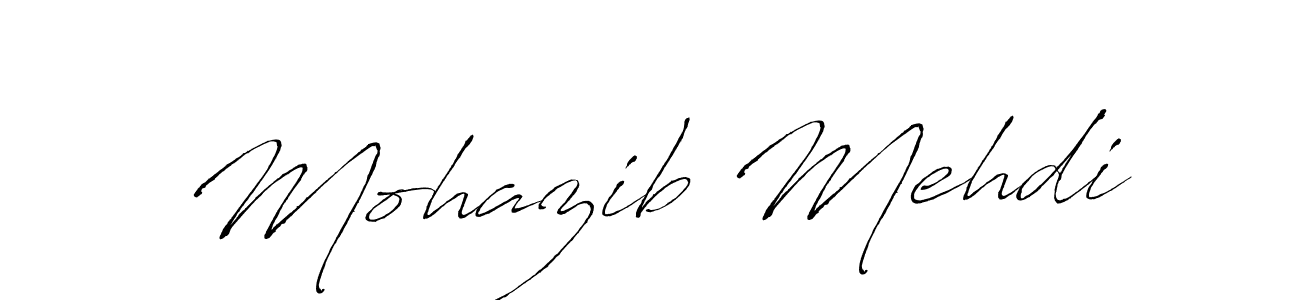 This is the best signature style for the Mohazib Mehdi name. Also you like these signature font (Antro_Vectra). Mix name signature. Mohazib Mehdi signature style 6 images and pictures png