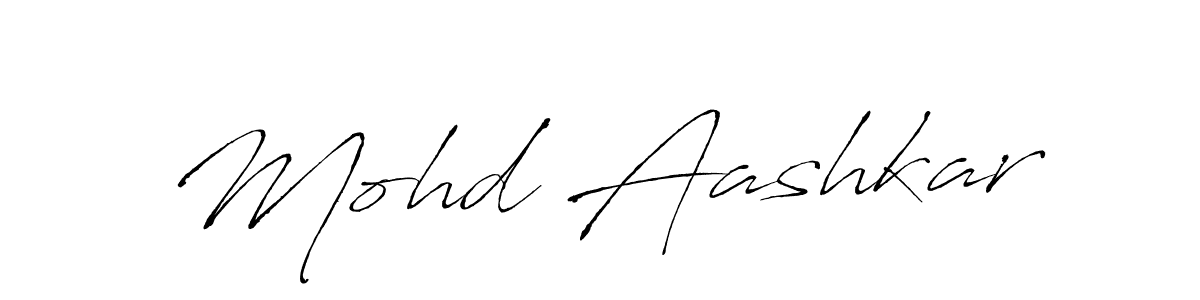 Make a beautiful signature design for name Mohd Aashkar. Use this online signature maker to create a handwritten signature for free. Mohd Aashkar signature style 6 images and pictures png