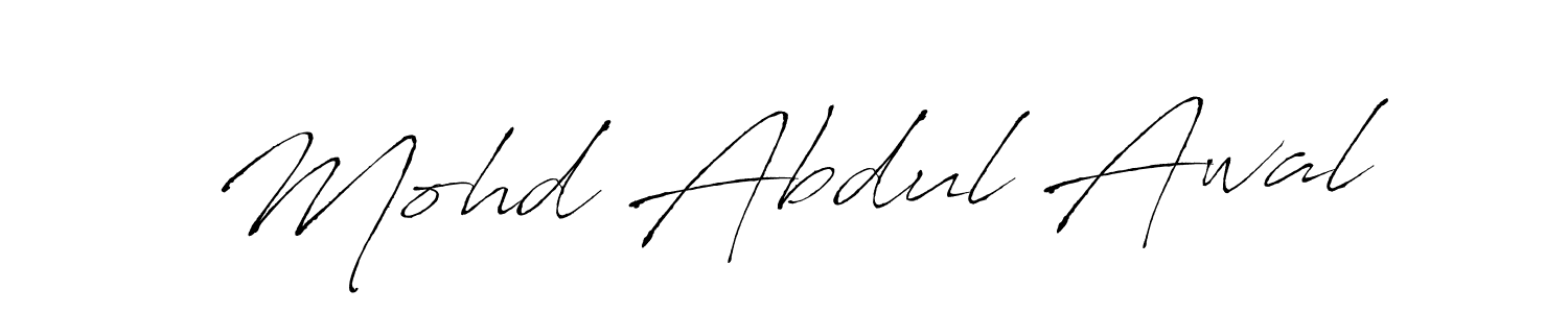 You should practise on your own different ways (Antro_Vectra) to write your name (Mohd Abdul Awal) in signature. don't let someone else do it for you. Mohd Abdul Awal signature style 6 images and pictures png