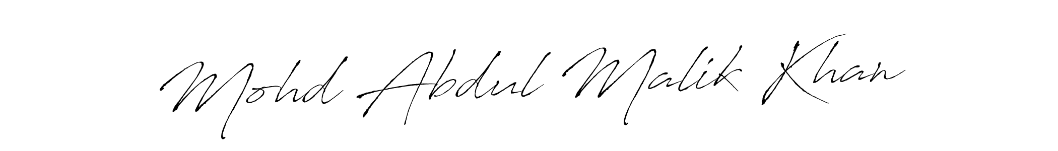 You can use this online signature creator to create a handwritten signature for the name Mohd Abdul Malik Khan. This is the best online autograph maker. Mohd Abdul Malik Khan signature style 6 images and pictures png