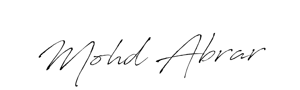 You can use this online signature creator to create a handwritten signature for the name Mohd Abrar. This is the best online autograph maker. Mohd Abrar signature style 6 images and pictures png