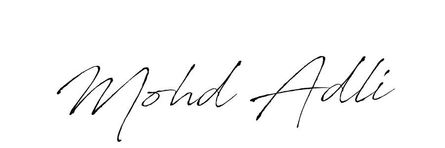 It looks lik you need a new signature style for name Mohd Adli. Design unique handwritten (Antro_Vectra) signature with our free signature maker in just a few clicks. Mohd Adli signature style 6 images and pictures png