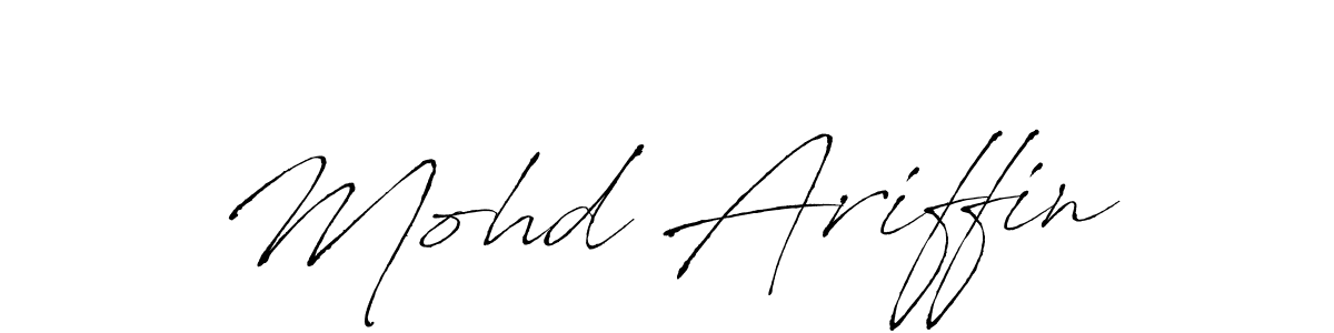 How to Draw Mohd Ariffin signature style? Antro_Vectra is a latest design signature styles for name Mohd Ariffin. Mohd Ariffin signature style 6 images and pictures png