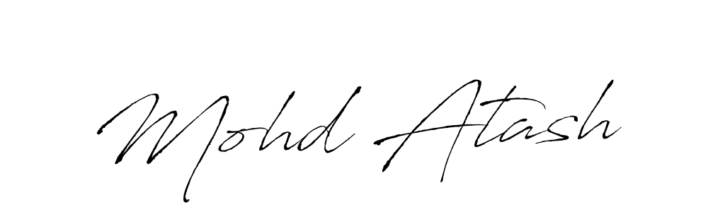 Make a beautiful signature design for name Mohd Atash. Use this online signature maker to create a handwritten signature for free. Mohd Atash signature style 6 images and pictures png