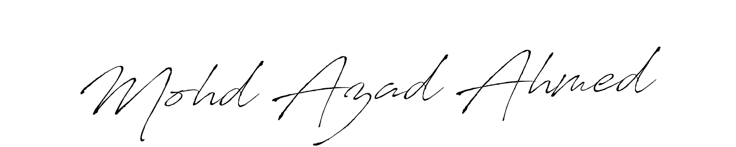 The best way (Antro_Vectra) to make a short signature is to pick only two or three words in your name. The name Mohd Azad Ahmed include a total of six letters. For converting this name. Mohd Azad Ahmed signature style 6 images and pictures png