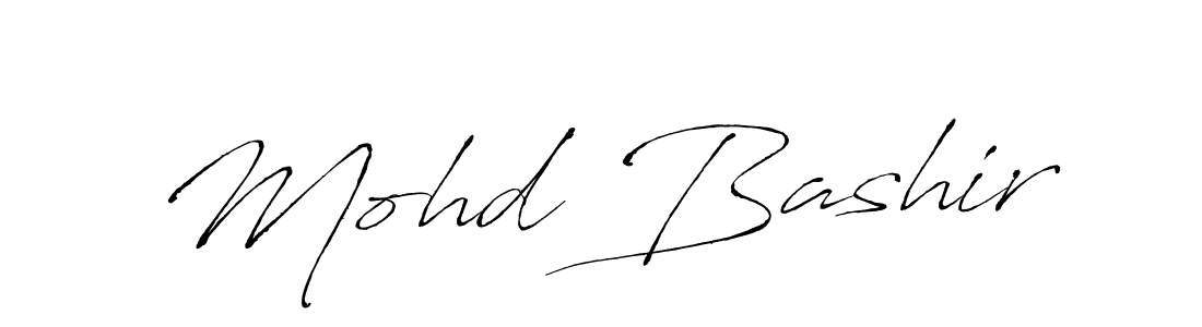 It looks lik you need a new signature style for name Mohd Bashir. Design unique handwritten (Antro_Vectra) signature with our free signature maker in just a few clicks. Mohd Bashir signature style 6 images and pictures png