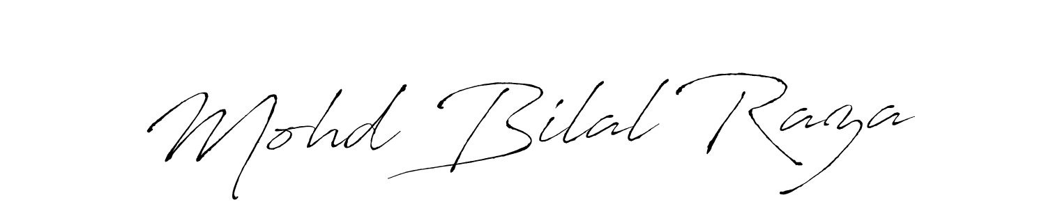 Make a short Mohd Bilal Raza signature style. Manage your documents anywhere anytime using Antro_Vectra. Create and add eSignatures, submit forms, share and send files easily. Mohd Bilal Raza signature style 6 images and pictures png