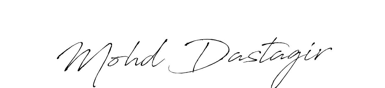 Use a signature maker to create a handwritten signature online. With this signature software, you can design (Antro_Vectra) your own signature for name Mohd Dastagir. Mohd Dastagir signature style 6 images and pictures png