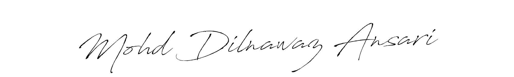 Use a signature maker to create a handwritten signature online. With this signature software, you can design (Antro_Vectra) your own signature for name Mohd Dilnawaz Ansari. Mohd Dilnawaz Ansari signature style 6 images and pictures png
