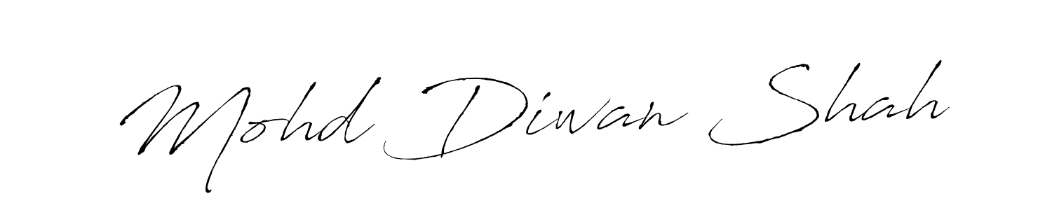 Once you've used our free online signature maker to create your best signature Antro_Vectra style, it's time to enjoy all of the benefits that Mohd Diwan Shah name signing documents. Mohd Diwan Shah signature style 6 images and pictures png