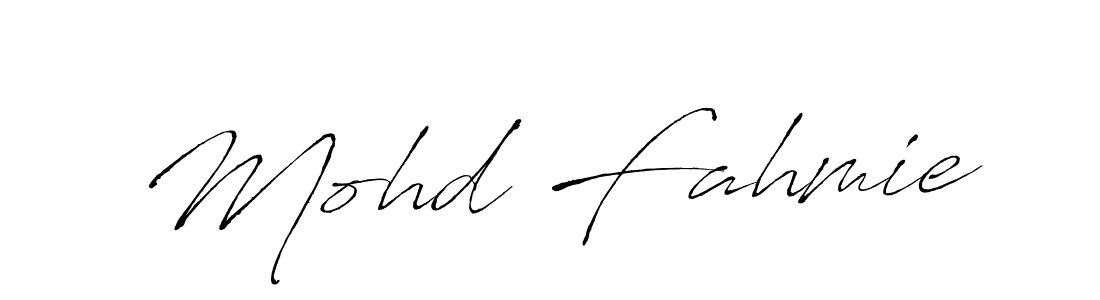 You can use this online signature creator to create a handwritten signature for the name Mohd Fahmie. This is the best online autograph maker. Mohd Fahmie signature style 6 images and pictures png