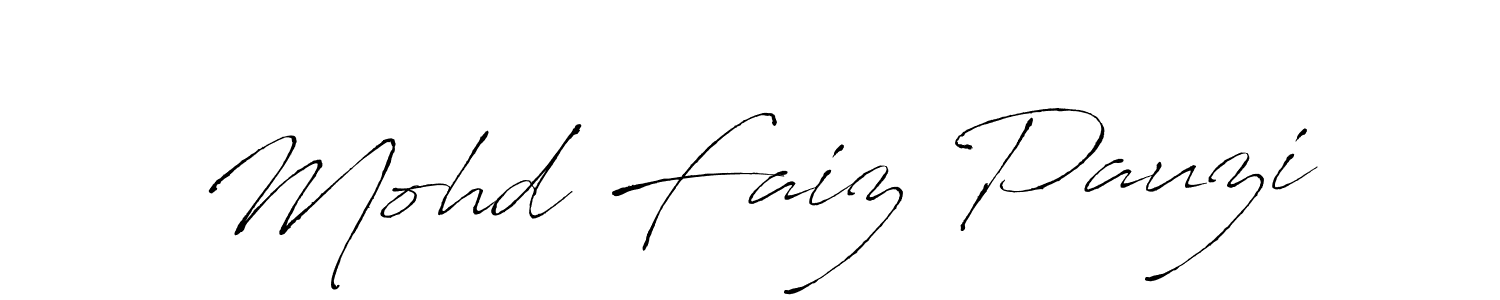 This is the best signature style for the Mohd Faiz Pauzi name. Also you like these signature font (Antro_Vectra). Mix name signature. Mohd Faiz Pauzi signature style 6 images and pictures png
