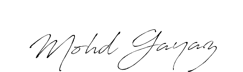 Use a signature maker to create a handwritten signature online. With this signature software, you can design (Antro_Vectra) your own signature for name Mohd Gayaz. Mohd Gayaz signature style 6 images and pictures png