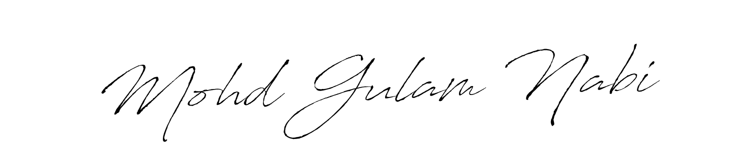 How to make Mohd Gulam Nabi signature? Antro_Vectra is a professional autograph style. Create handwritten signature for Mohd Gulam Nabi name. Mohd Gulam Nabi signature style 6 images and pictures png