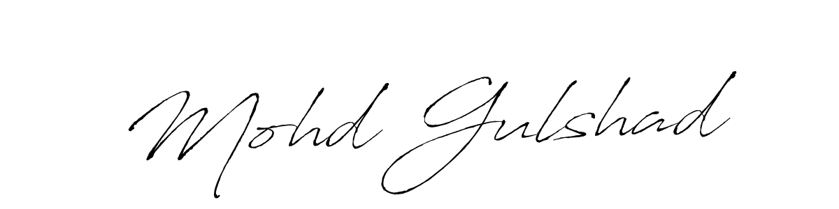 The best way (Antro_Vectra) to make a short signature is to pick only two or three words in your name. The name Mohd Gulshad include a total of six letters. For converting this name. Mohd Gulshad signature style 6 images and pictures png
