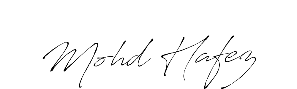 How to make Mohd Hafez signature? Antro_Vectra is a professional autograph style. Create handwritten signature for Mohd Hafez name. Mohd Hafez signature style 6 images and pictures png