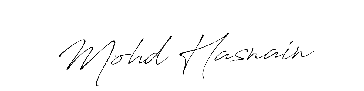 It looks lik you need a new signature style for name Mohd Hasnain. Design unique handwritten (Antro_Vectra) signature with our free signature maker in just a few clicks. Mohd Hasnain signature style 6 images and pictures png