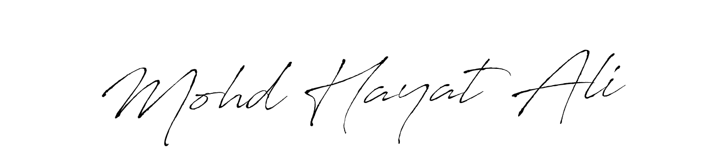 Similarly Antro_Vectra is the best handwritten signature design. Signature creator online .You can use it as an online autograph creator for name Mohd Hayat Ali. Mohd Hayat Ali signature style 6 images and pictures png