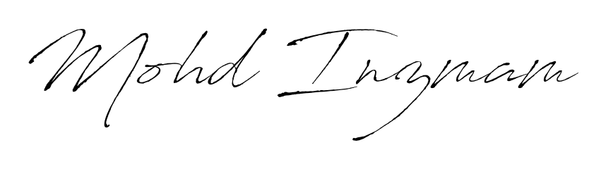 The Antro_Vectra signature style provides a bold statement for name Mohd Inzmam. Designed for business owners, executives, and leaders. Mohd Inzmam signature style 6 images and pictures png