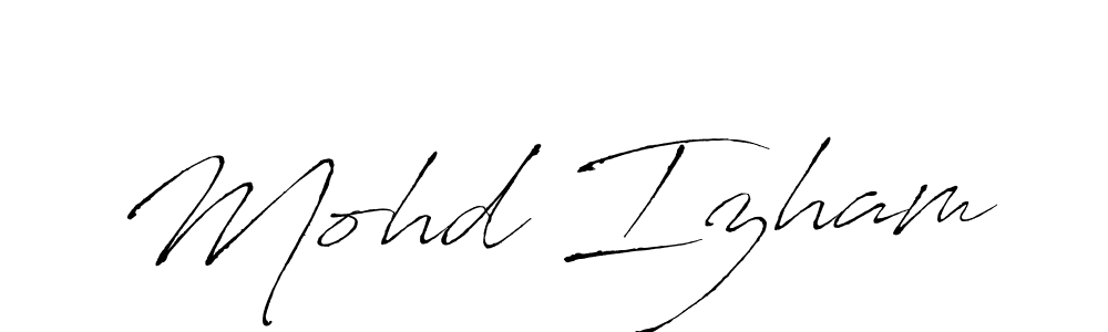 Here are the top 10 professional signature styles for the name Mohd Izham. These are the best autograph styles you can use for your name. Mohd Izham signature style 6 images and pictures png