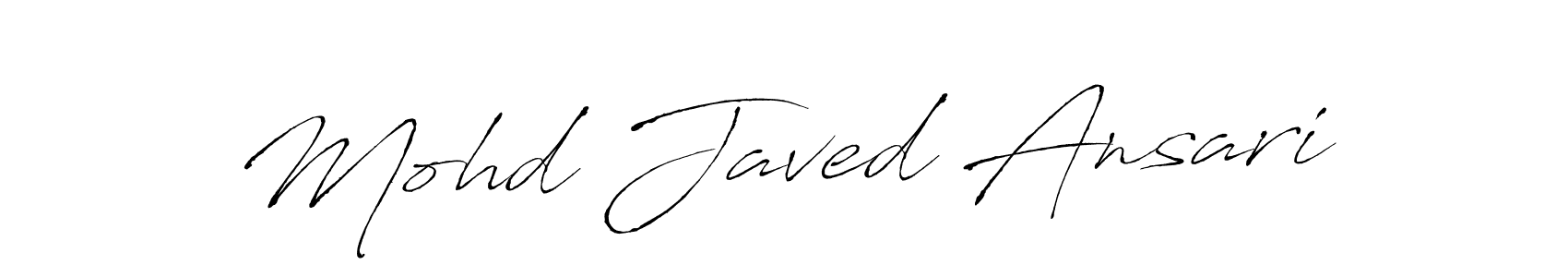 Also You can easily find your signature by using the search form. We will create Mohd Javed Ansari name handwritten signature images for you free of cost using Antro_Vectra sign style. Mohd Javed Ansari signature style 6 images and pictures png