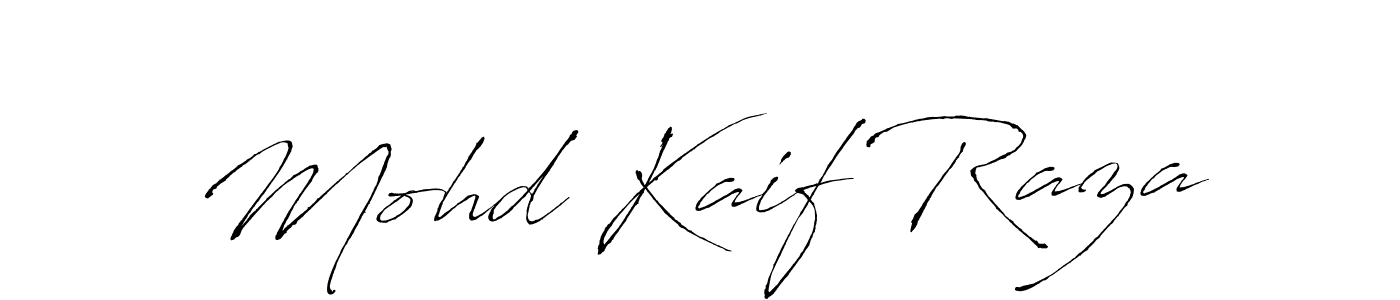 Similarly Antro_Vectra is the best handwritten signature design. Signature creator online .You can use it as an online autograph creator for name Mohd Kaif Raza. Mohd Kaif Raza signature style 6 images and pictures png