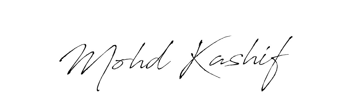 Also we have Mohd Kashif name is the best signature style. Create professional handwritten signature collection using Antro_Vectra autograph style. Mohd Kashif signature style 6 images and pictures png
