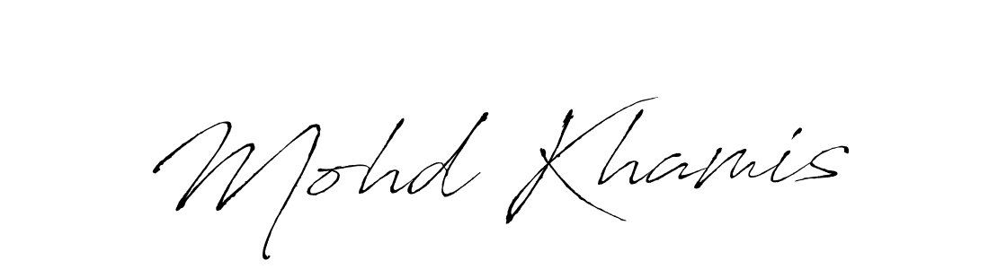 Similarly Antro_Vectra is the best handwritten signature design. Signature creator online .You can use it as an online autograph creator for name Mohd Khamis. Mohd Khamis signature style 6 images and pictures png