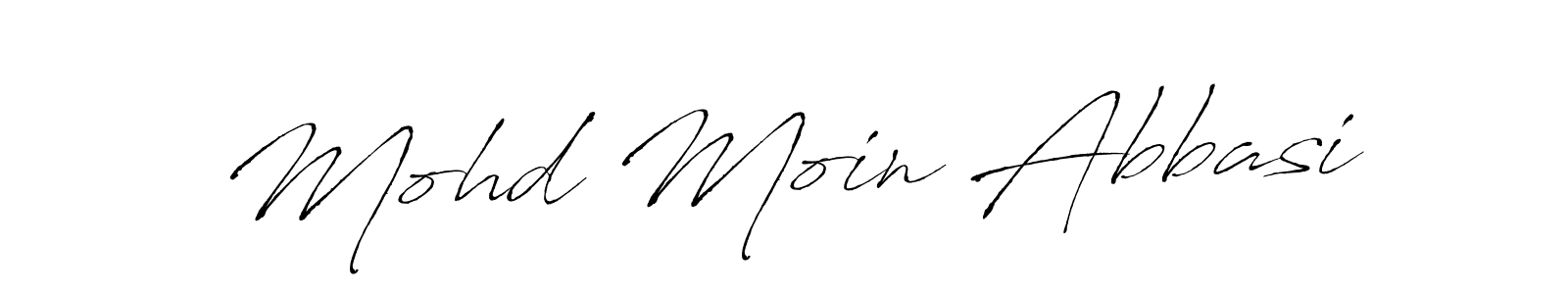 Use a signature maker to create a handwritten signature online. With this signature software, you can design (Antro_Vectra) your own signature for name Mohd Moin Abbasi. Mohd Moin Abbasi signature style 6 images and pictures png
