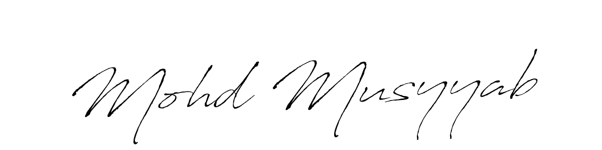 The best way (Antro_Vectra) to make a short signature is to pick only two or three words in your name. The name Mohd Musyyab include a total of six letters. For converting this name. Mohd Musyyab signature style 6 images and pictures png