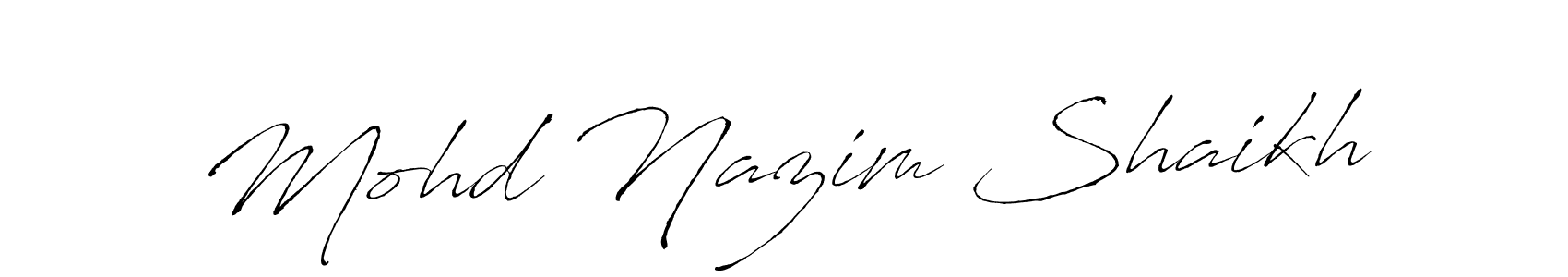 How to Draw Mohd Nazim Shaikh signature style? Antro_Vectra is a latest design signature styles for name Mohd Nazim Shaikh. Mohd Nazim Shaikh signature style 6 images and pictures png