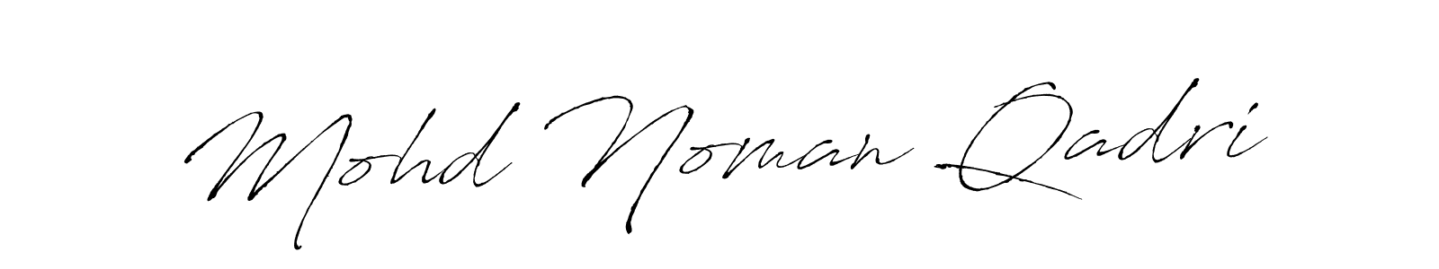 Also we have Mohd Noman Qadri name is the best signature style. Create professional handwritten signature collection using Antro_Vectra autograph style. Mohd Noman Qadri signature style 6 images and pictures png