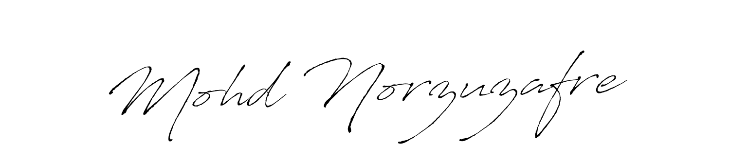 It looks lik you need a new signature style for name Mohd Norzuzafre. Design unique handwritten (Antro_Vectra) signature with our free signature maker in just a few clicks. Mohd Norzuzafre signature style 6 images and pictures png