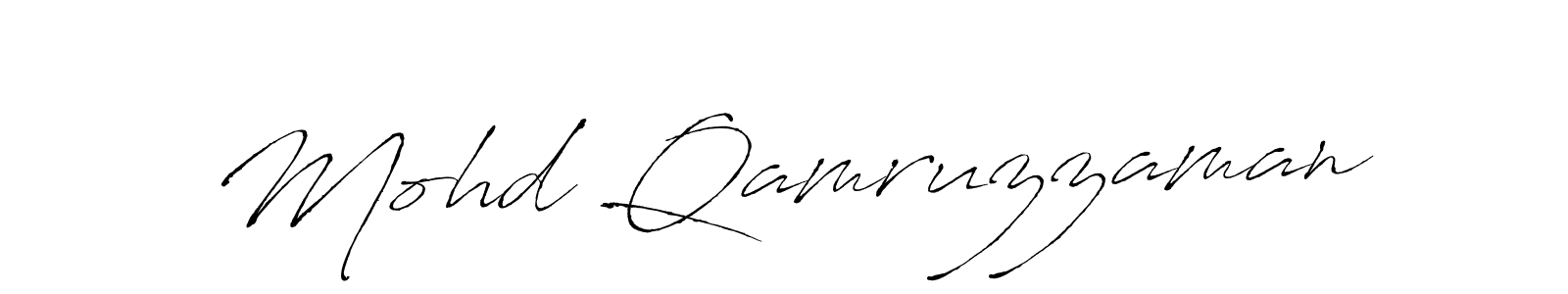 The best way (Antro_Vectra) to make a short signature is to pick only two or three words in your name. The name Mohd Qamruzzaman include a total of six letters. For converting this name. Mohd Qamruzzaman signature style 6 images and pictures png