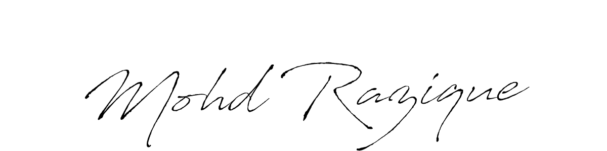 This is the best signature style for the Mohd Razique name. Also you like these signature font (Antro_Vectra). Mix name signature. Mohd Razique signature style 6 images and pictures png