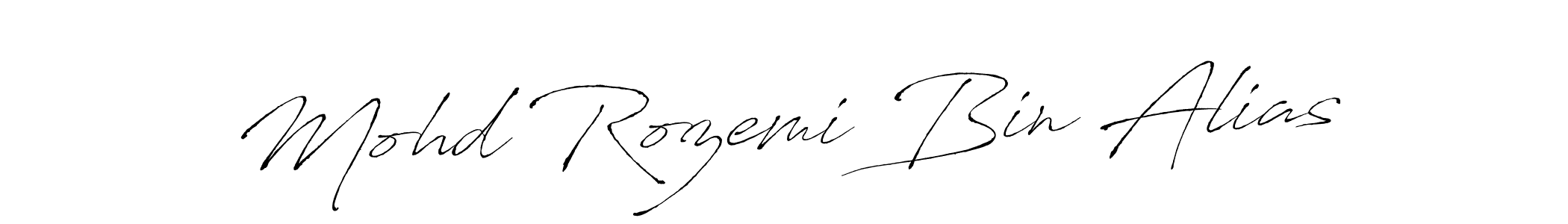 Once you've used our free online signature maker to create your best signature Antro_Vectra style, it's time to enjoy all of the benefits that Mohd Rozemi Bin Alias name signing documents. Mohd Rozemi Bin Alias signature style 6 images and pictures png